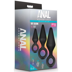 Anal Adventures Lot de 3 Plugs Anal Adventures Loop plug